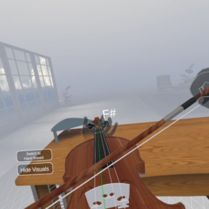 Exemple of the XR - VR Violin made by Valem Studio