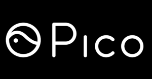 Logo of Pico. One of the bigest VR headset company